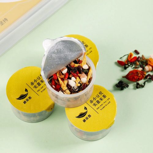 Trà đậu đỏ, hạt khiếm thực và ý dĩ đóng hộp