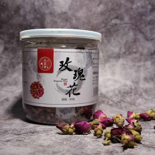 Trà nụ hoa hồng khô tự nhiên không xông lưu huỳnh - hương thơm dịu nhẹ, hỗ trợ làm đẹp