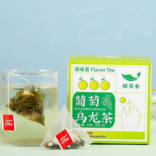 Trà ô long hoa nhài vị nho hương vị mới