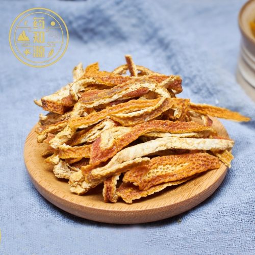 Vỏ quýt lát sấy khô hữu cơ dùng pha trà thảo mộc